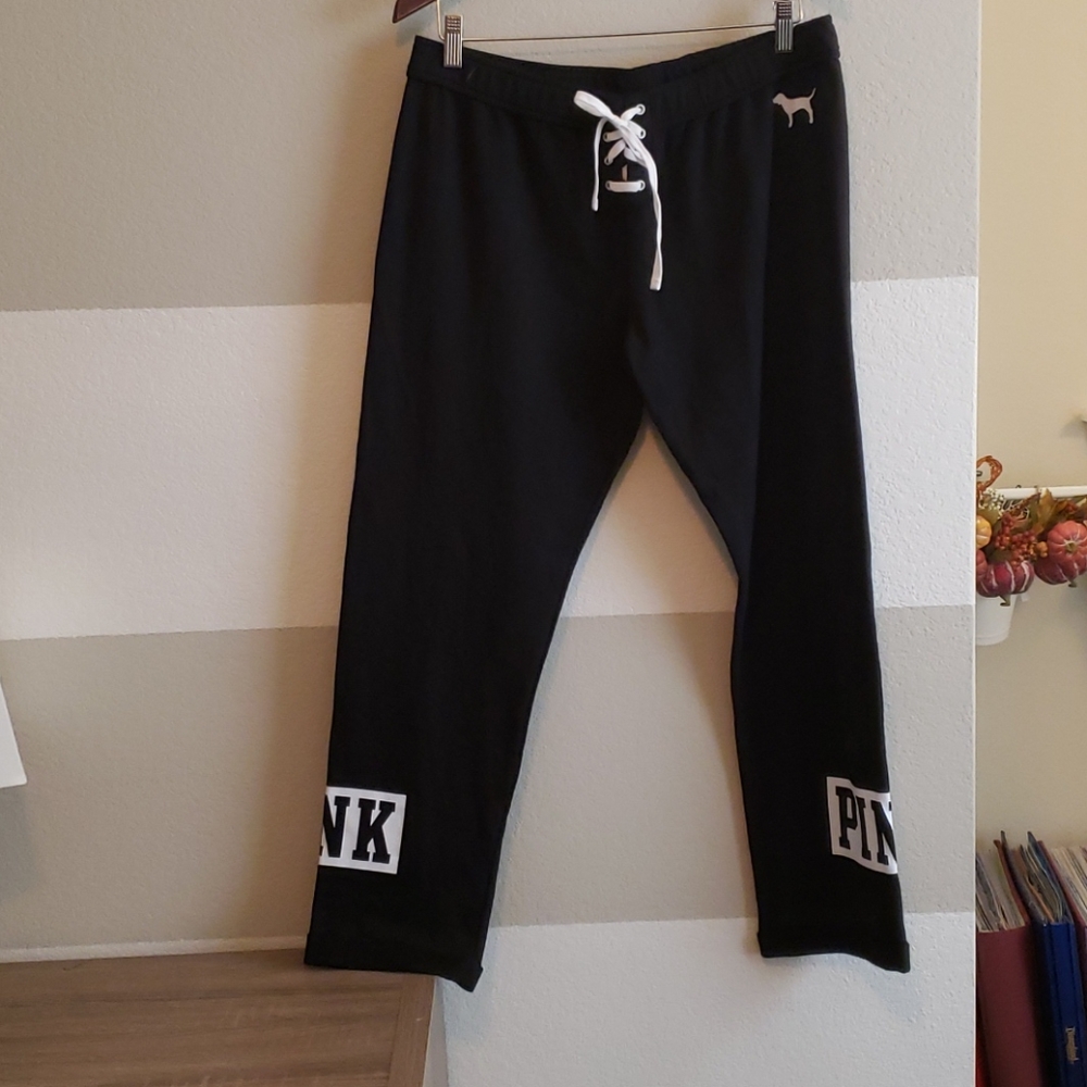 Women's black track pants